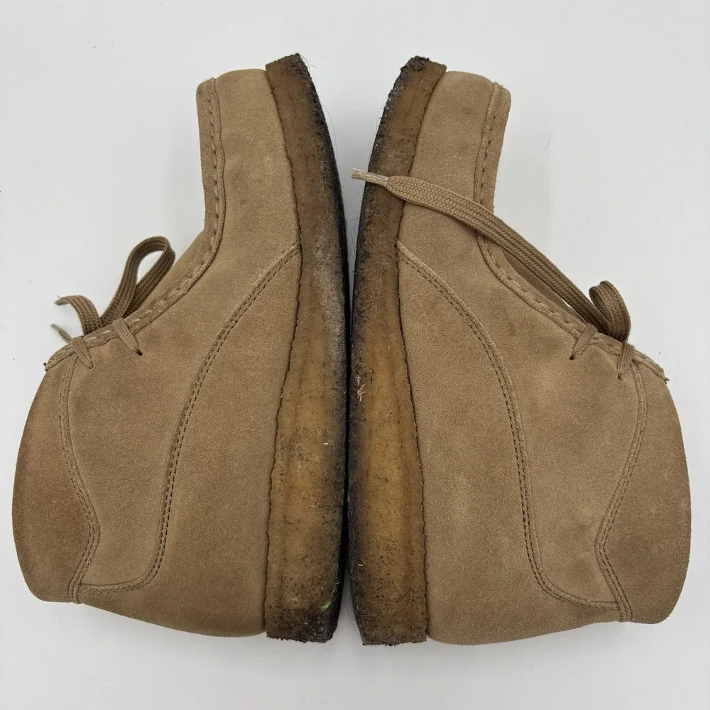 GBX‎ Tan Suede Chukka Boots Men's Size 8M Moccasin Lace Up Shoes